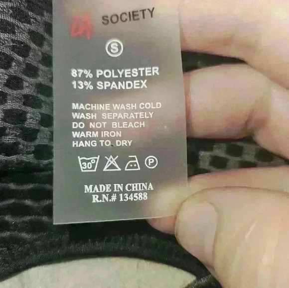 LA Society Womans Padded Sports Bra Size S - Picture 10 of 10